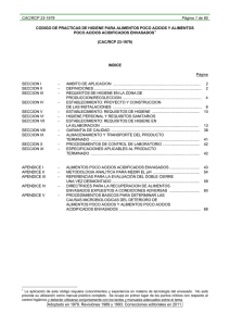 Código de Prácticas de Higiene