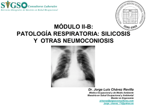 módulo ii-b: patología respiratoria: silicosis y otras