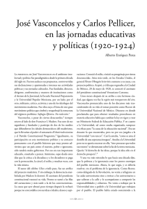 José Vasconcelos y Carlos Pellicer, en las jornadas educativas y