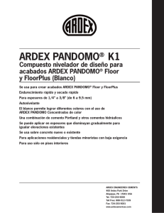 ardex pandomo® k1
