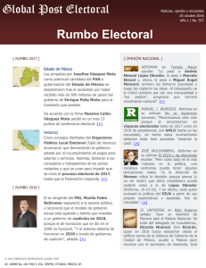 Global Post Electoral Rumbo Electoral