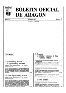 boletin oficial de aragon - Boletin Oficial de Aragón