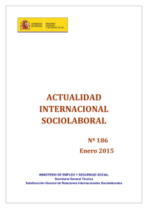 ACTUALIDAD INTERNACIONAL SOCIOLABORAL