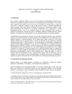 los derechos y garantías y la reglamentación