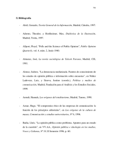 5) Bibliografía - Abril, Gonzalo, Teoría General de la Información