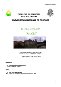 Establecimiento Raíces - RDU - Universidad Nacional de Córdoba