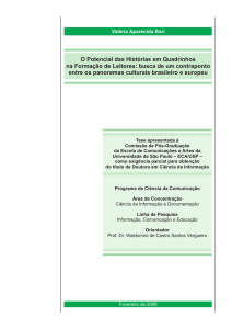 O Potencial das Histórias em Quadrinhos na Formação de Leitores