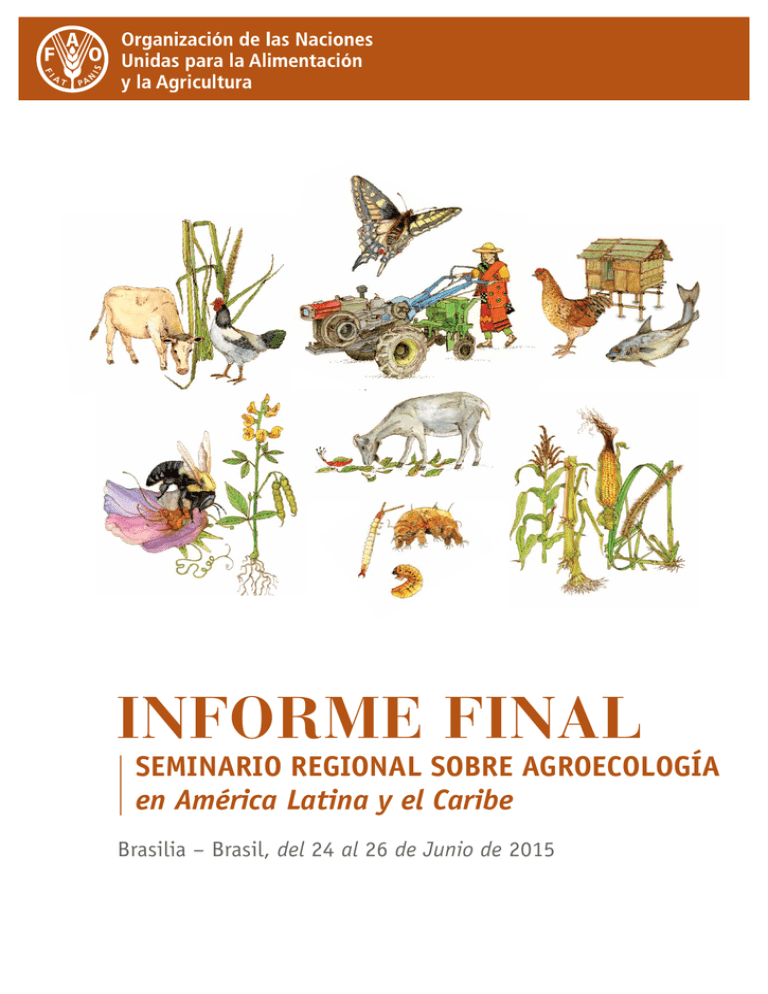 Informe Final Del Seminario Regional Sobre Agroecolog A En