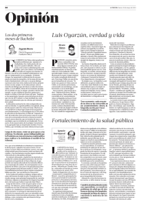 Luis Oyarzún, verdad y vida