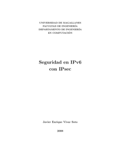 Seguridad en IPv6 con IPsec