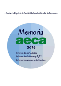 Memorias AECA 2014