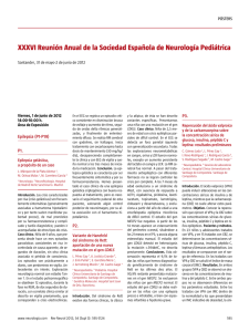 XXXVI Reunión Anual de la Sociedad Española de Neurología
