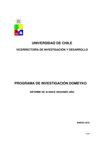 Año 2 - Universidad de Chile