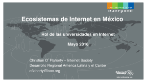 Ecosistemas de Internet en México
