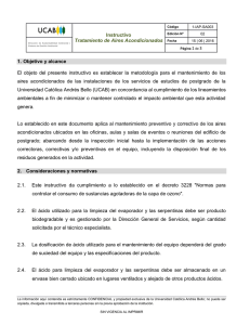1-IAP-SA003 Tratamiento de Aires Acondicionados