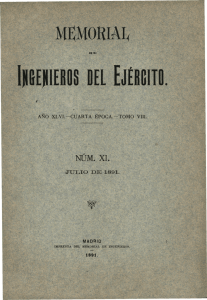 Revista Memorial de Ingenieros del Ejercito 18910701