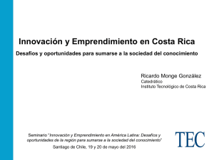 Innovación y Emprendimiento en Costa Rica Desafíos y