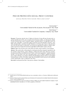 piso de protección social: pros y contras