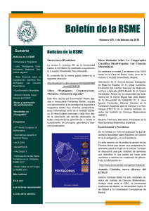 Boletín 478 - Real Sociedad Matemática Española