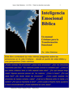 Inteligencia emocional biblica