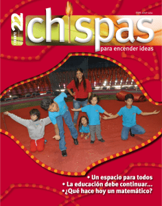 Revista: Chispas No. 22 - Consejo Nacional de Fomento Educativo
