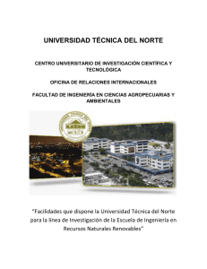 Infraestructura - Universidad Técnica del Norte / UniPortal Web UTN