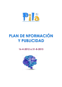 Plan de Publicidad - Diputación Provincial de Almería