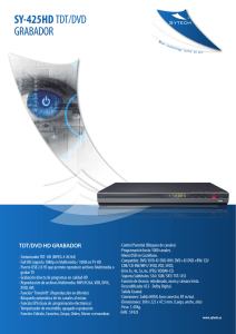 SY-425HD TDT/DVD GRABADOR