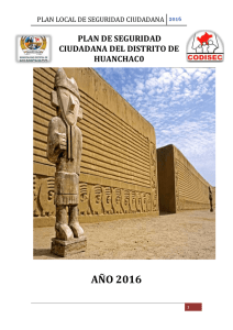 2016 - Municipalidad Distrital de Huanchaco