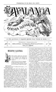 La Avalancha : revista ilustrada. Año 6, n. 125 (24 mayo 1900)