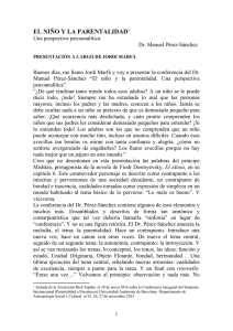 Boletín 33: El Niño y la parentalidad.