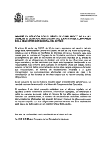 Informe Cortes 1. er semestre 2015
