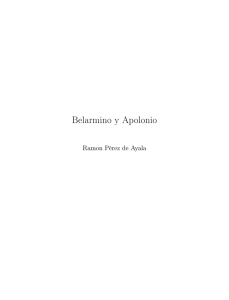 Belarmino y Apolonio - iTeX translation reports