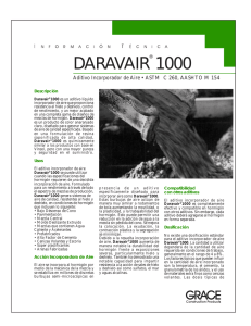 daravair® 1000 - Soporte en Roca y Concreto