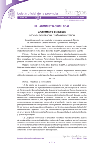 Anuncio 201501596 - Boletín Oficial de la Provincia de Burgos