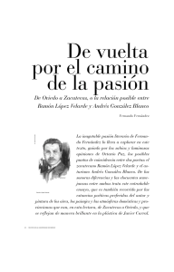 De Oviedo a Zacatecas, o la relación posible entre Ramón López