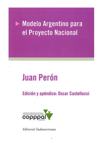 Juan Peron – Modelo Argentino