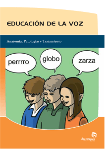 EDUCACIÓN DE LA VOZ