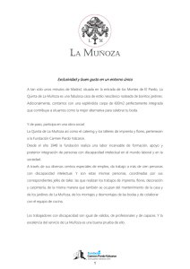 Descargar dossier - Quinta La Muñoza