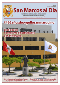 462añosdeorgullosanmarquino - Universidad Nacional Mayor de