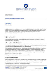 Micardis, INN-Telmisartan - European Medicines Agency