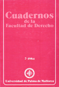 de la Facultad de Derecho