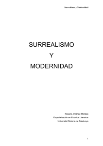 modernidad y surrealismo