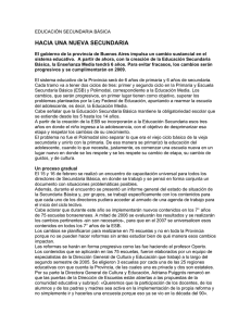 educacin secundaria bsica - Dirección General de Cultura y
