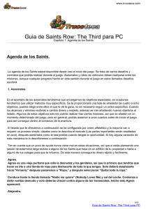 Guia de Saints Row: The Third para PC