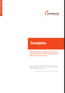 Travelplan - Presence Technology