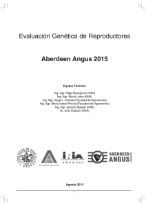 Catalogo Toros 2015 - Sociedad de Criadores de Angus del Uruguay
