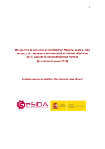 Documento de consenso de GeSIDA/Plan Nacional sobre el Sida