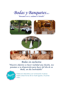 Bodas y Banquetes2015