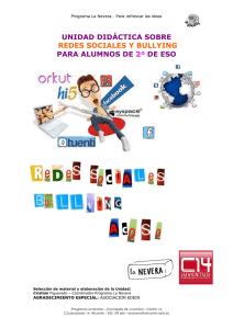 REDES SOCIALES - BULLYING 2º ESO